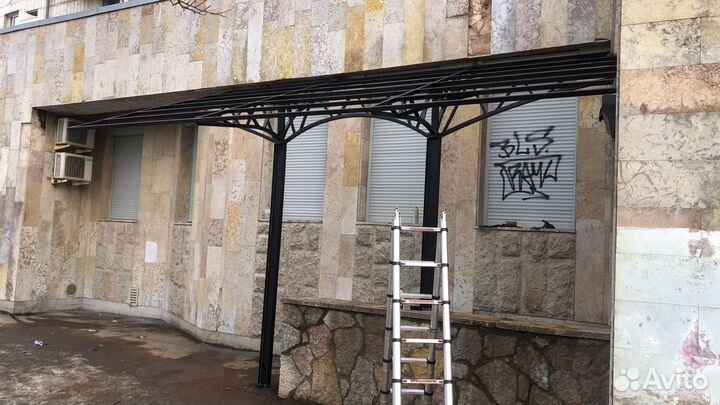 Изготовление фермы для навесов