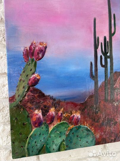 Картина маслом Мексика 40х50 см