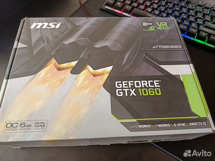 Видеокарта gtx 1060 6gb