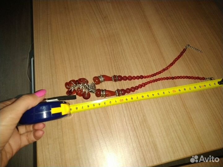 Колье из натурального камня