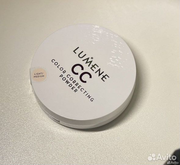 Пудра lumene cc light