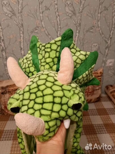 Праздничный костюм для мальчика динозавр