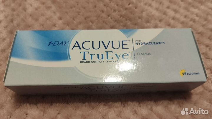 Линзы однодневные Acuvue TruEye 1 Day 90 -4.5