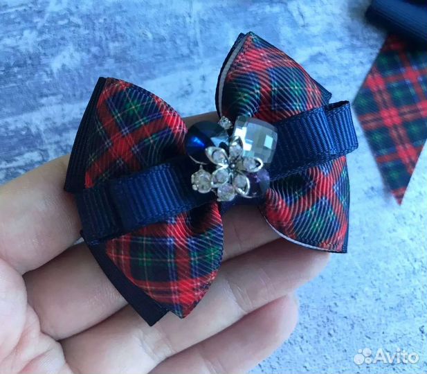 Школьные бантики, галстук в школу