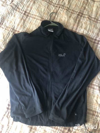 Флисовая кофта jack wolfskin