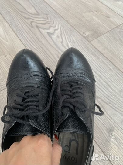 Ботильоны roxy 36 натуральная кожа