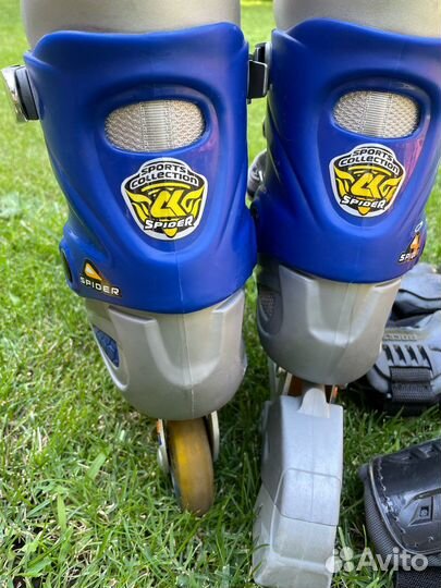 Роликовые коньки ск (спортивная коллекция) spider