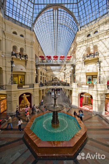 Фонтан для торгового центра