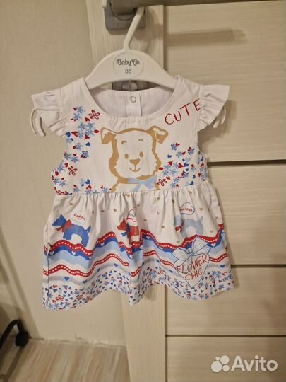 Платья для девочки 74-80