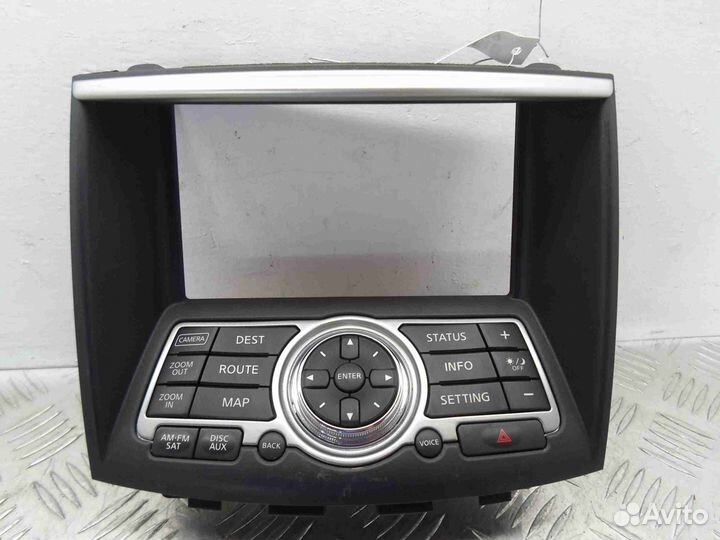 Панель управления магнитолой Infiniti EX 1 J50 283
