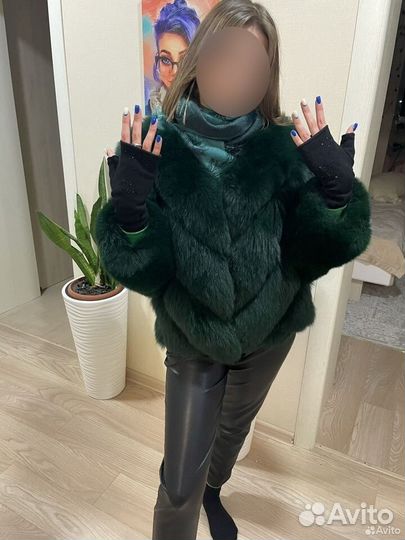 Шуба из эко меха 40-42