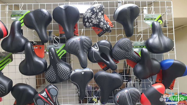 Седло для велосипеда stels мягкое