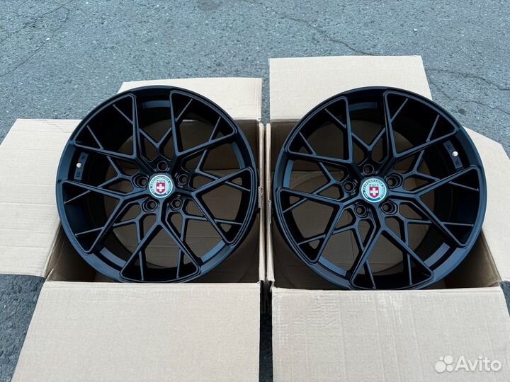 Диски r17 5x112 HRE FF10 Черный матовый