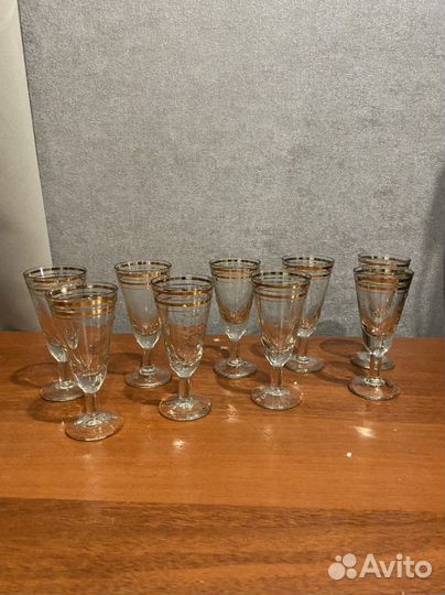 Хрустальные рюмки СССР