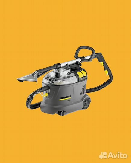 Аренда моющего пылесоса и пароочистителя Karcher