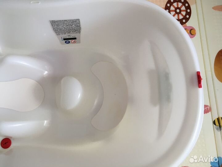 Ванна детская OK baby onda evolution с креплениями