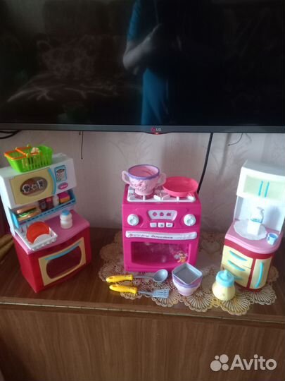 Детский игровой кухонный гарнитур