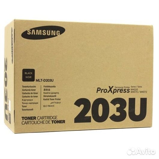 Лазерный картридж Samsung MLT-D203U Black