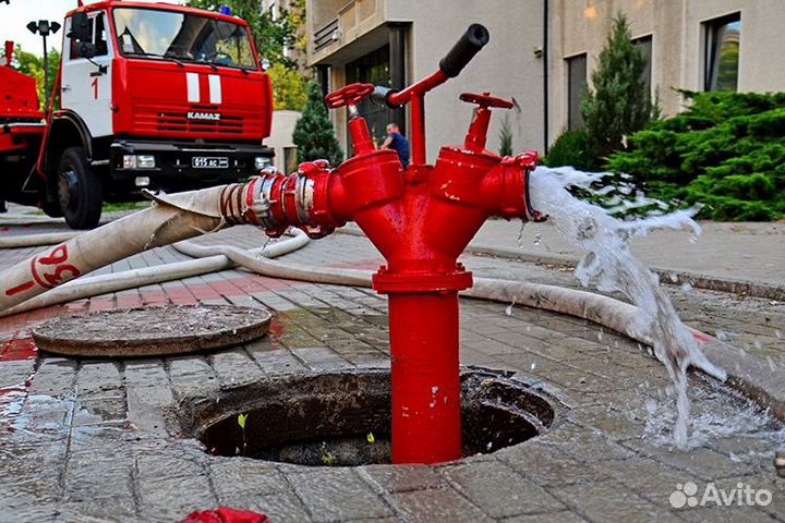 Установка пожарных гидрантов