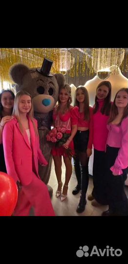 Аниматоры,ушастик,панда,Мишка
