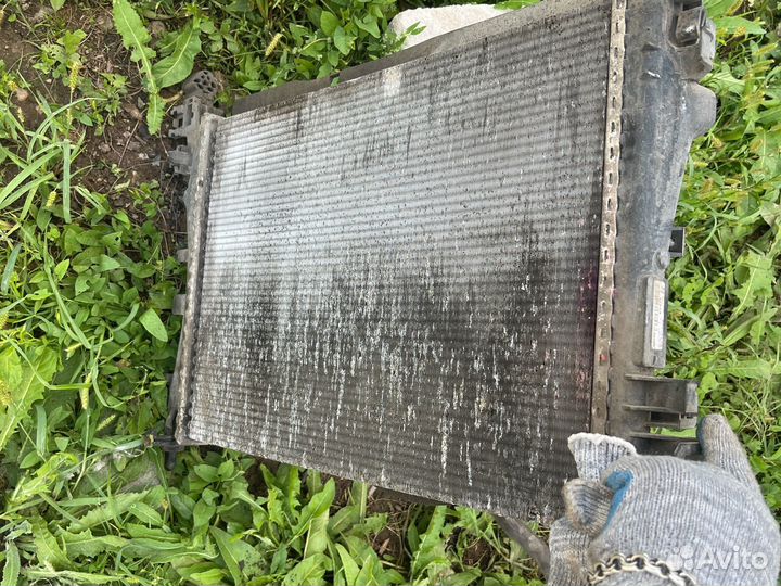 Радиатор основной opel corsa d