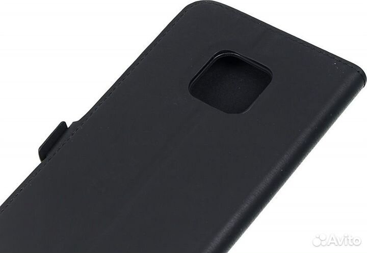 Чехол-книжка под кожу на Huawei Mate 20 Pro, black