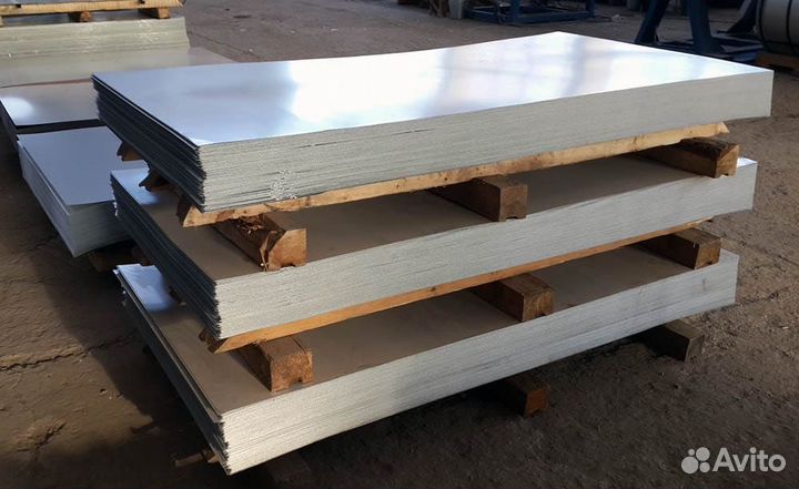 Плоский лист 0,8 оцинковка