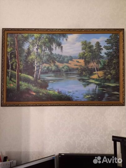 Картина разм. 100 х 60 см