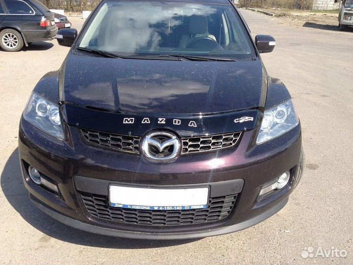 Спойлер капота (мухобойка) на Mazda CX-7