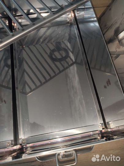 Коптильня из нержавейки толстостенная