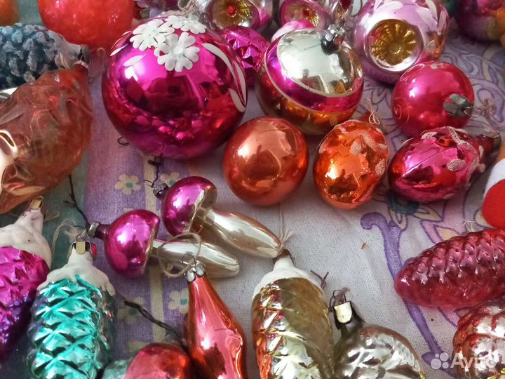 Елочные игрушки СССР