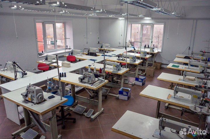 Швейный коворкинг. Почасовая аренда швейного цеха