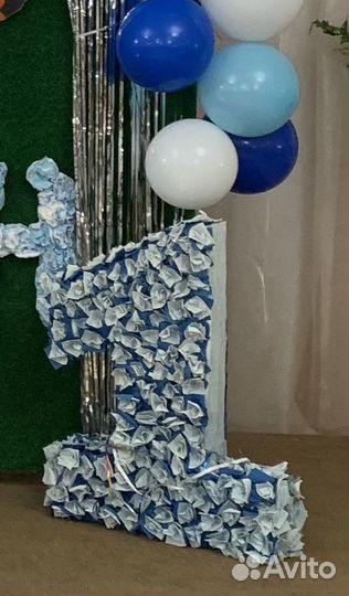 Цифра 1 на годик