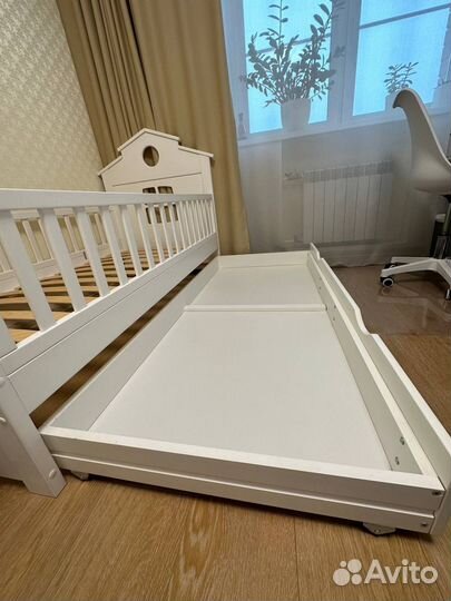 Детская кровать от 3 лет с бортиками