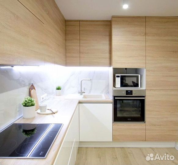 Кухонный гарнитур в стиле минимализм