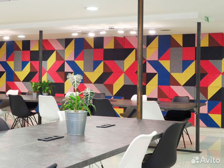 Стеновые акустические панели