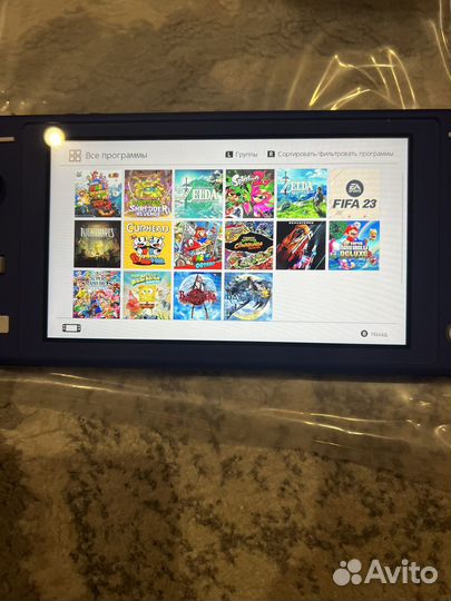 Nintendo switch lite 128gb новый чипованый