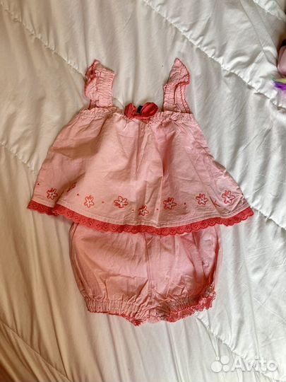 Одежда для девочки 12 мес