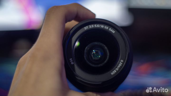Два обьектива sony a 18-55 f3.5-5.6