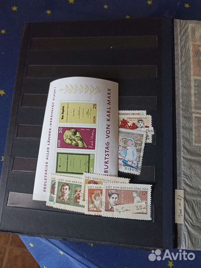 Почтовые марки разных стран коллекционные