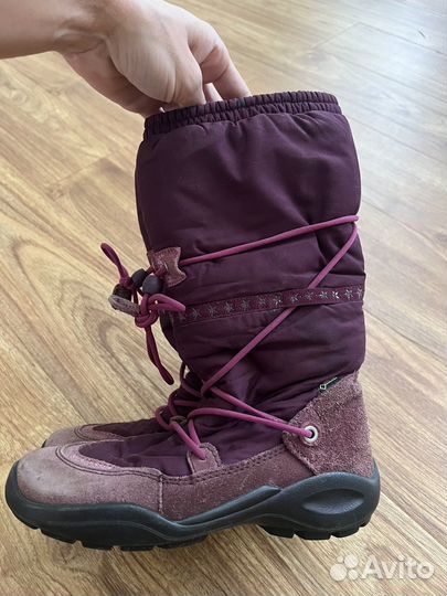 Зимние сапоги ecco