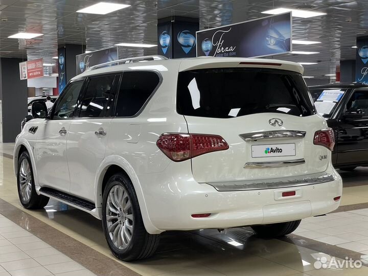 Infiniti QX80 5.6 AT, 2016, 191 000 км