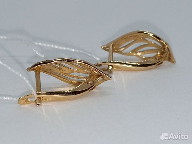 Золотые серьги