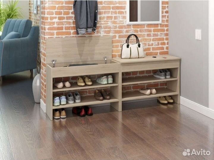 Обувница с ящичком