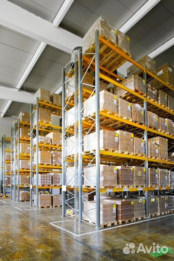 Стеллажи паллетные бу