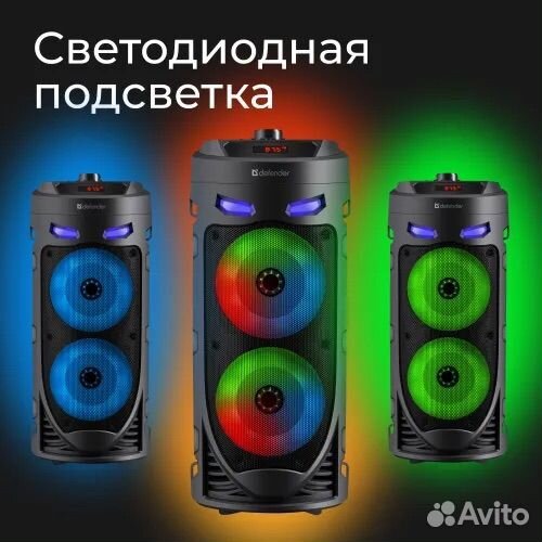 Новая блютуз колонка Defender Crashboom