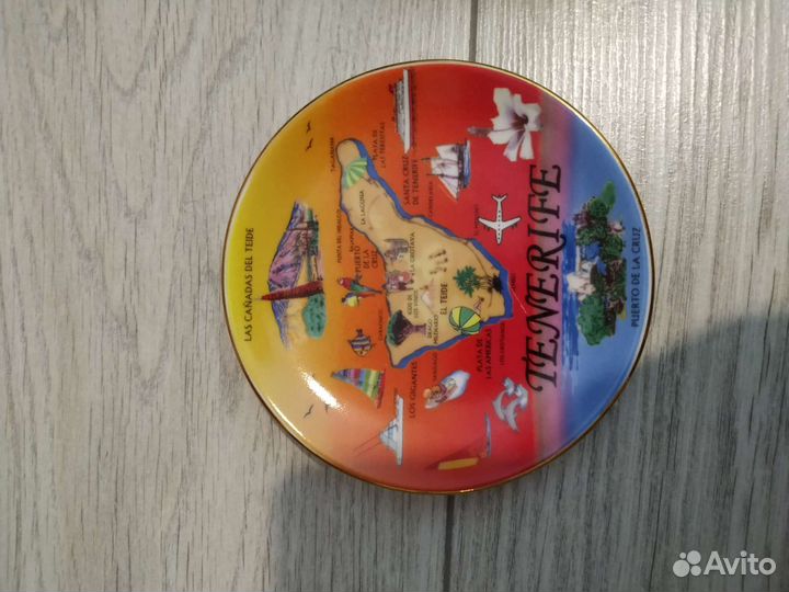 Тарелки тарелочки города страны сувенирные