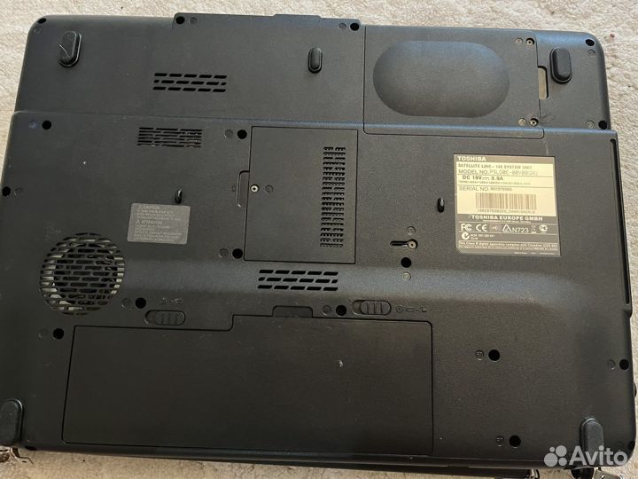Ноутбук toshiba