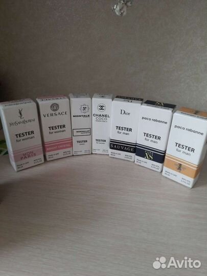 Парфюмерия тестеры