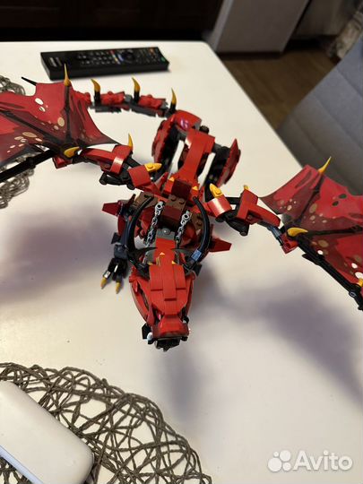 Lego ninjago 70653 первый борн кайя красный дракон